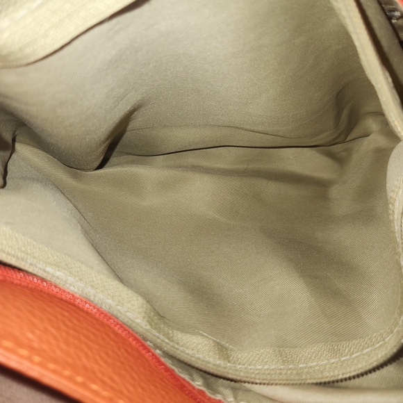 Borse In Pelle Genuine Leather Made In Italy Chic‎ Orange Shoulder Bag main image 10